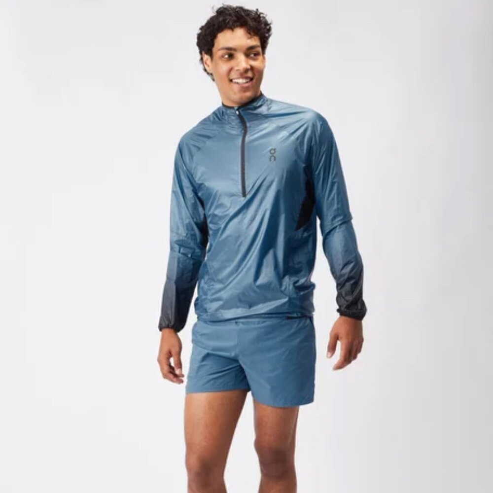 Like New On Zero Half Zip Running Windbreaker Jacket